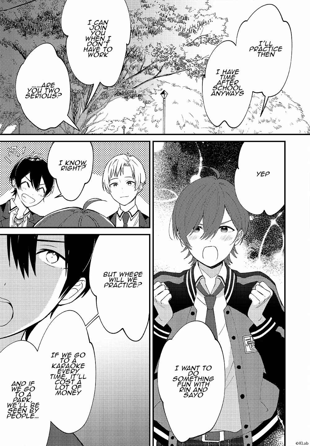 Page 4 Chapter 2 -Aoppella!?- Hajimari no Playlist