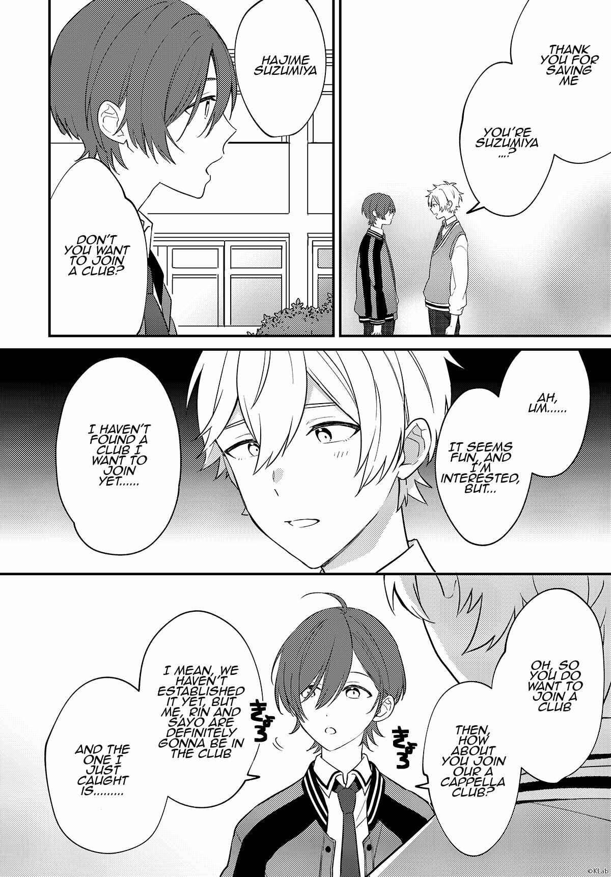 Page 5 Chapter 4 -Aoppella!?- Hajimari no Playlist