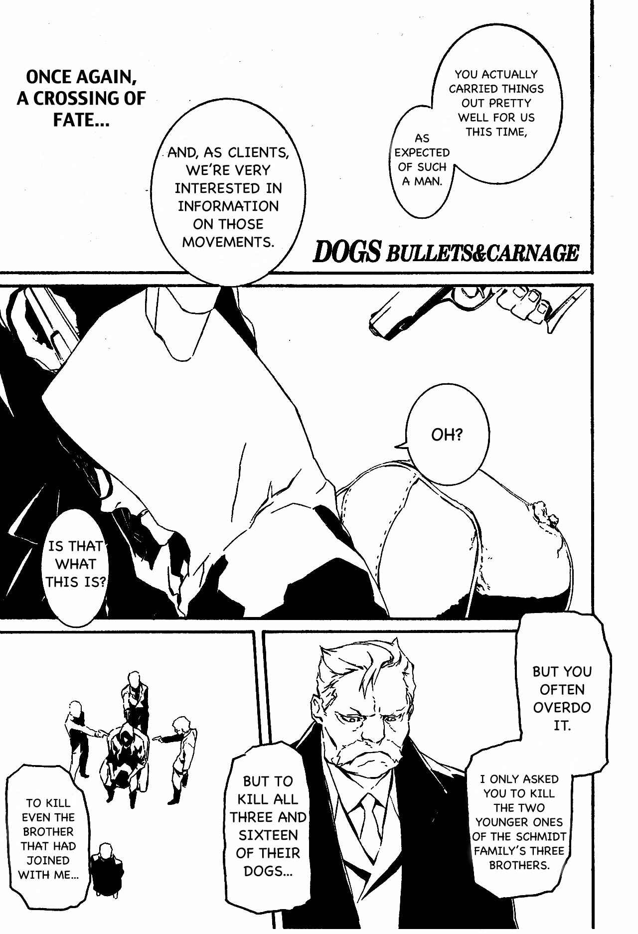 Page 1 Chapter 33 Dogs / Bullets & Carnage