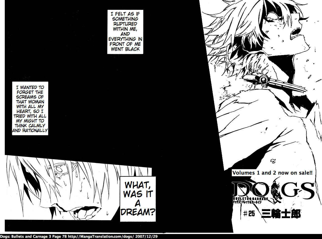 Page 6 Chapter 25 Dogs / Bullets & Carnage