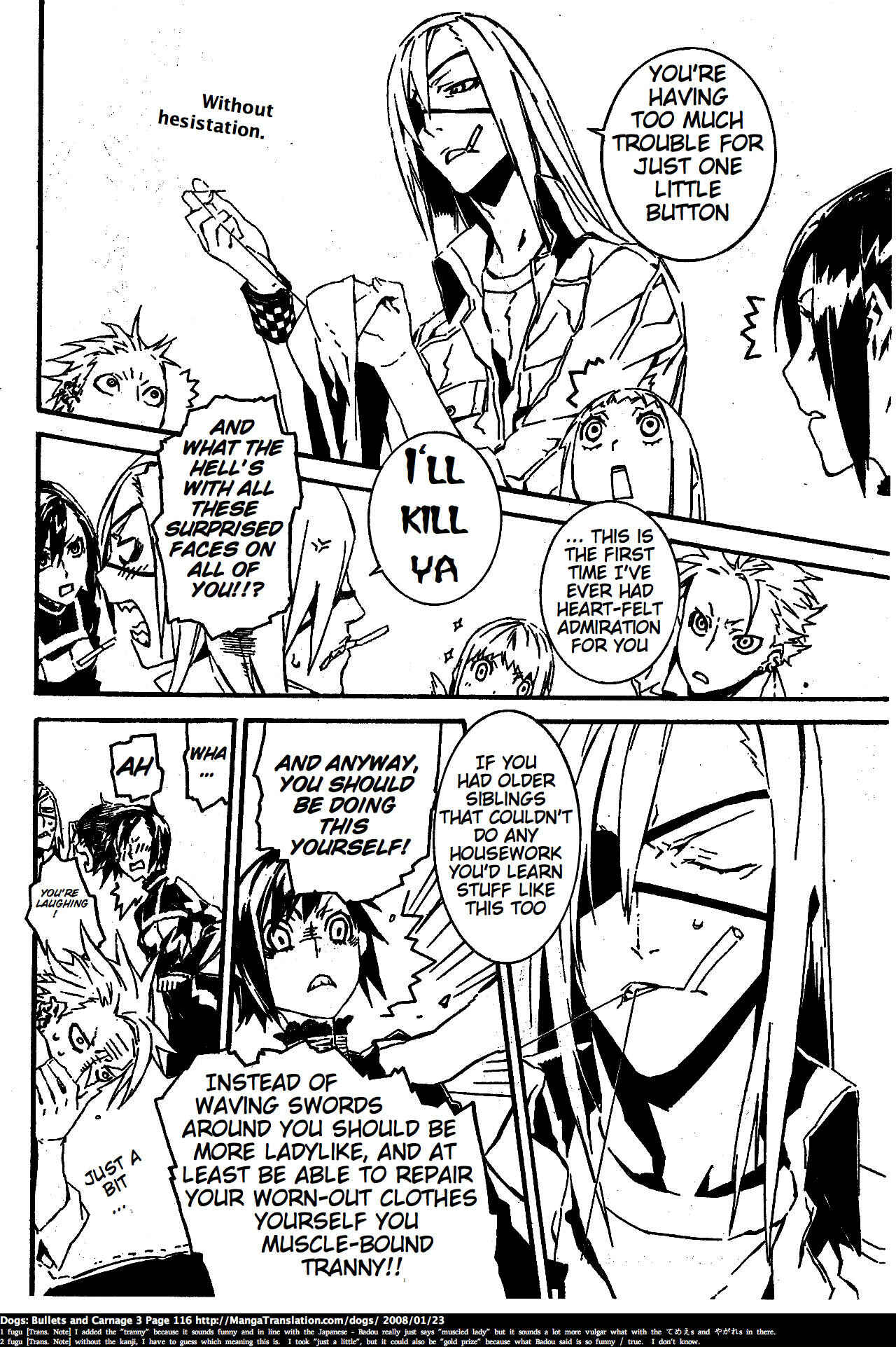 Page 21 Chapter 26 Dogs / Bullets & Carnage