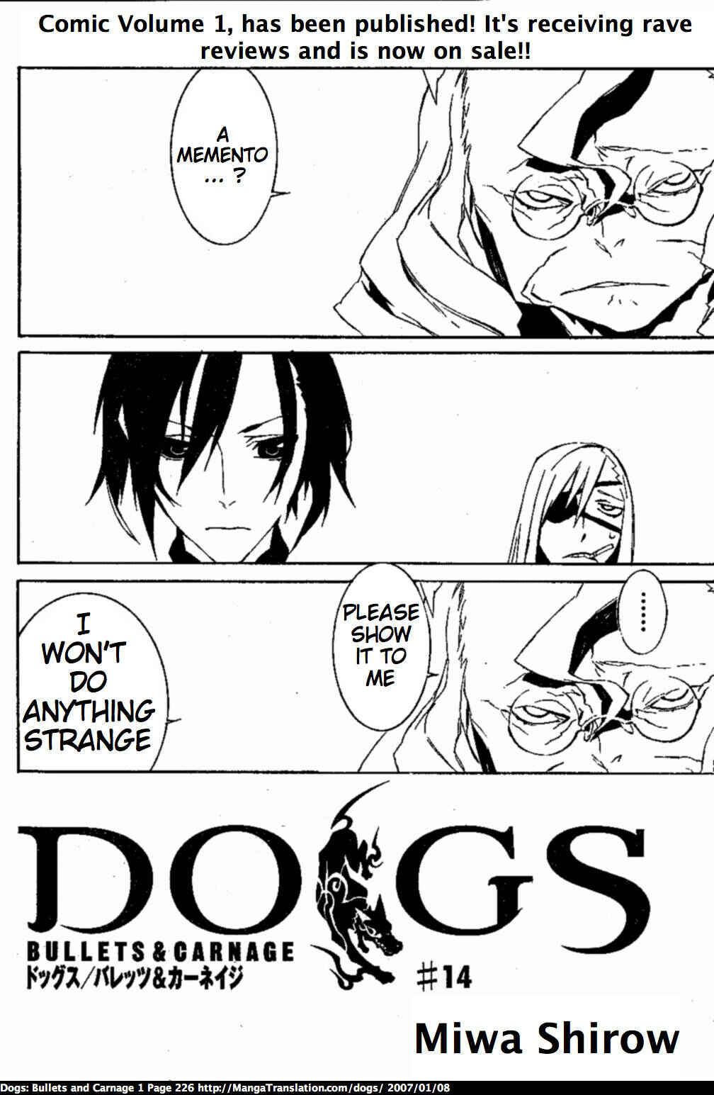 Page 5 Chapter 14 Dogs / Bullets & Carnage