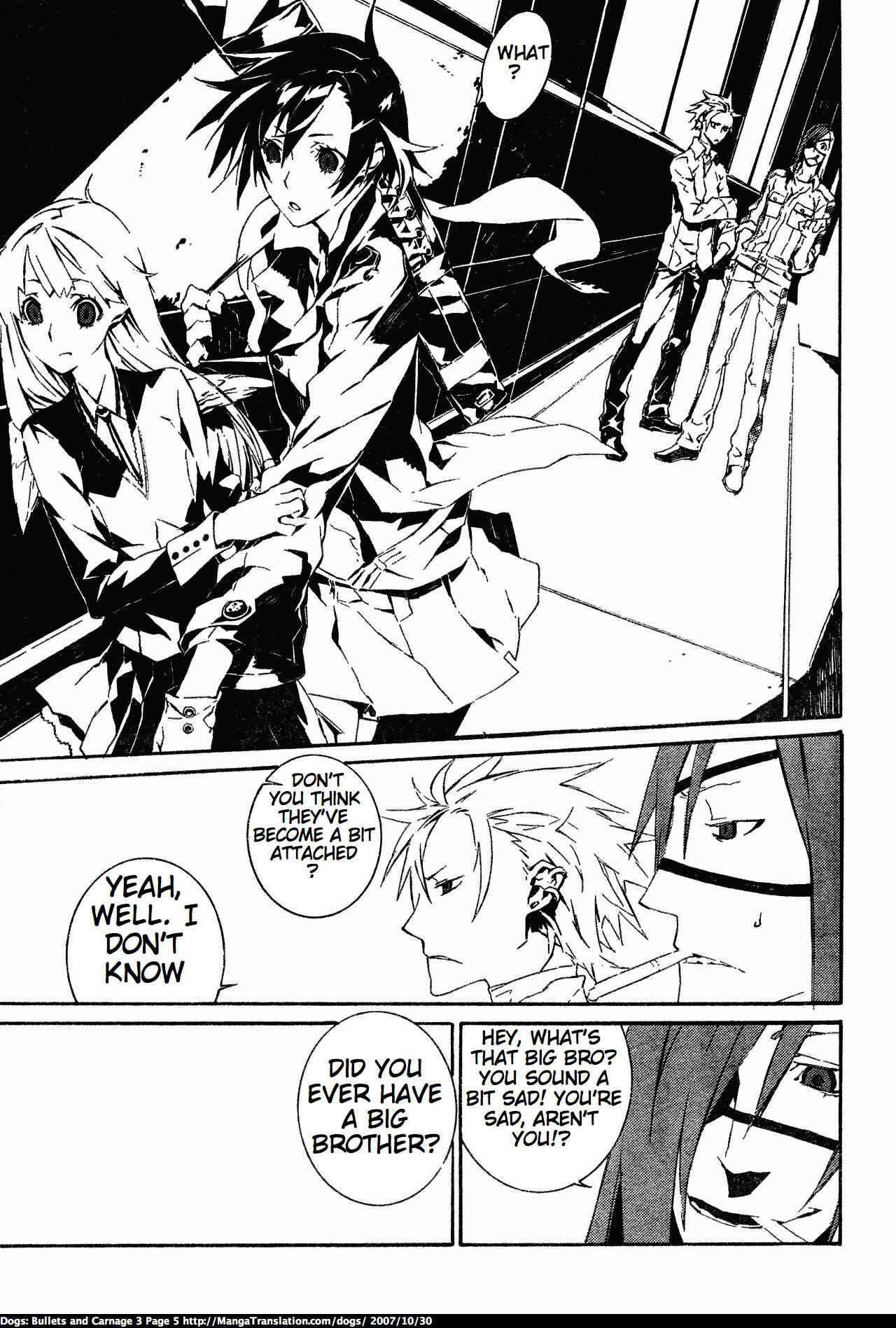 Page 4 Chapter 22 Dogs / Bullets & Carnage