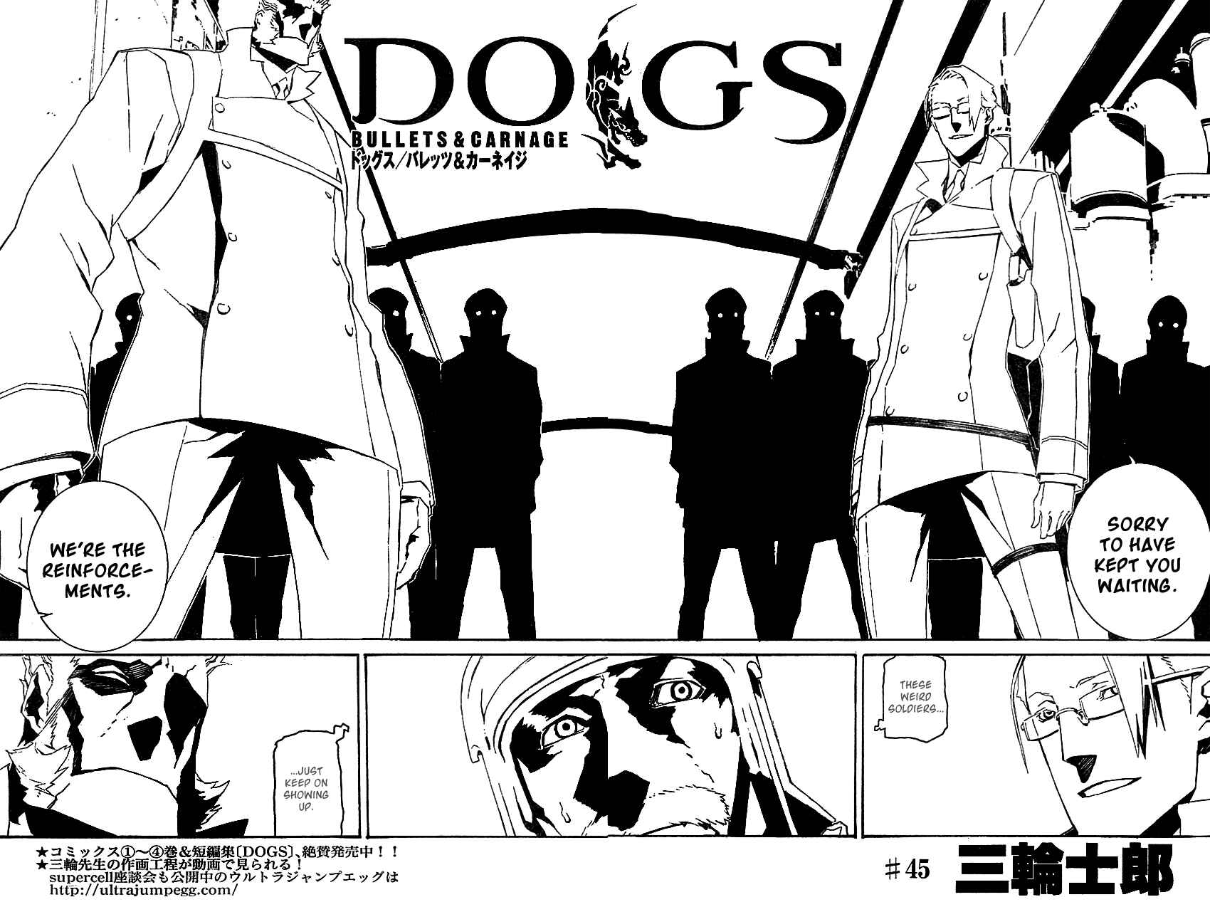 Page 11 Chapter 45 Dogs / Bullets & Carnage