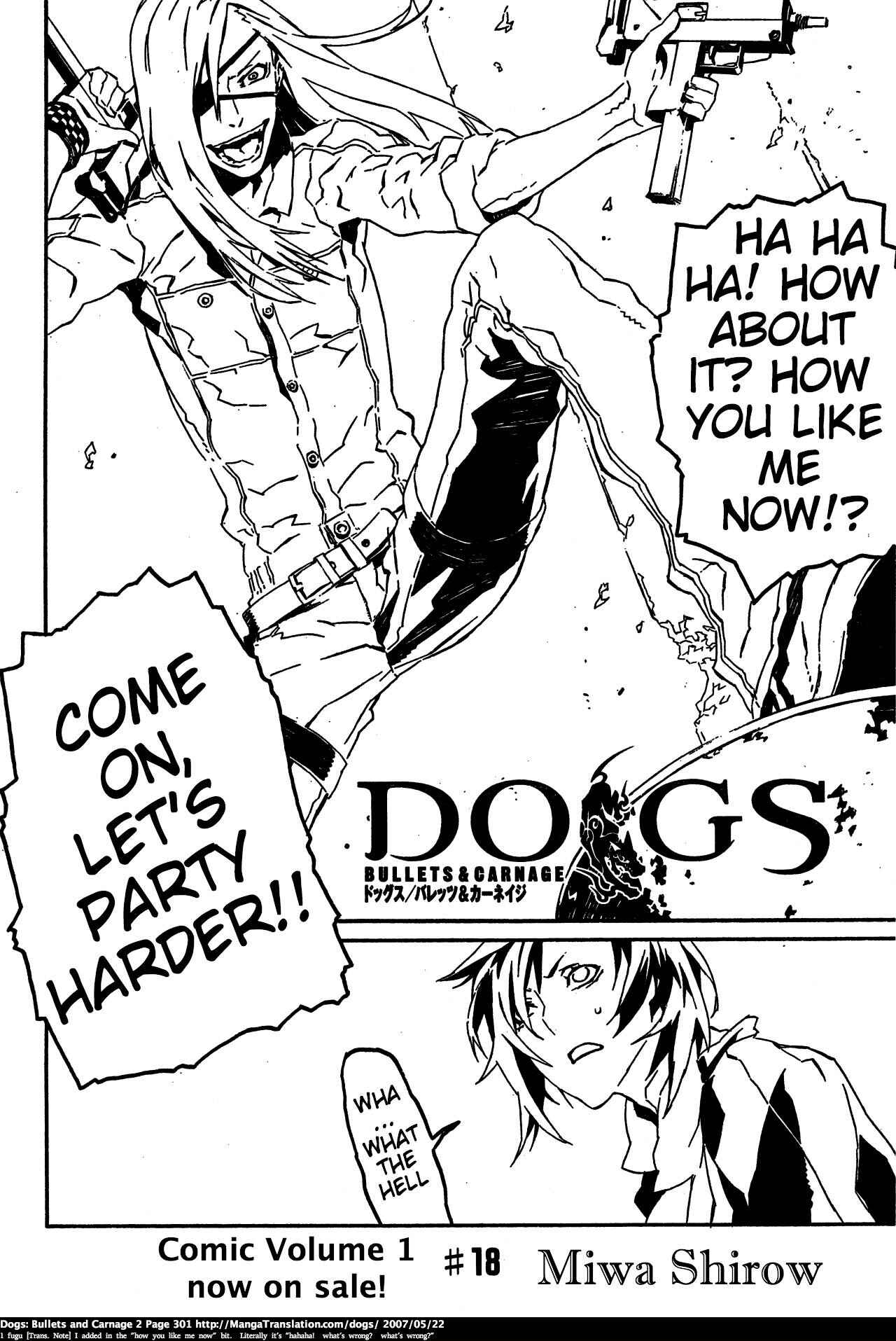 Page 2 Chapter 18 Dogs / Bullets & Carnage