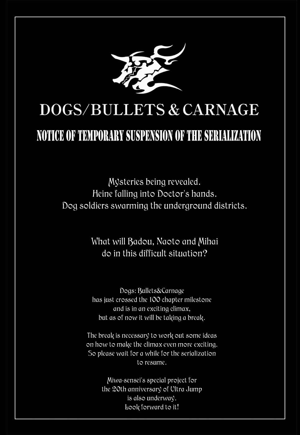 Page 12 Chapter 101 Dogs / Bullets & Carnage