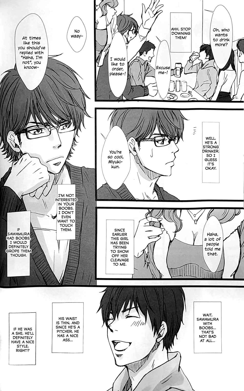 Page 17 Chapter Unknown_d55b Daiya no A - Daigakusei Misawa no Nichijou 2 (Doujinshi)