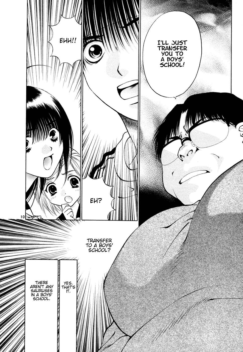 Page 10 Chapter 50 Girls Saurus DX