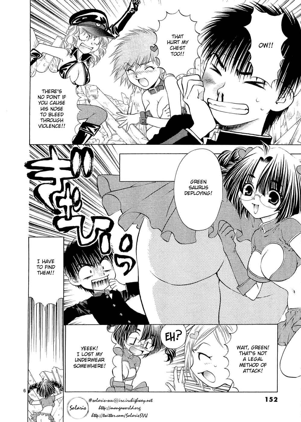Page 6 Chapter 58 Girls Saurus DX
