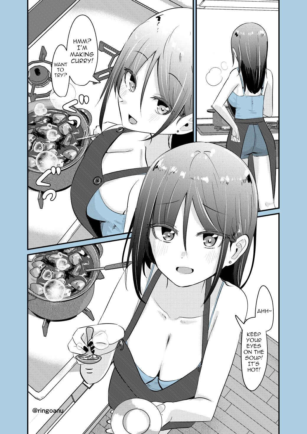 Page 1 Chapter 153 Rikai no Aru Karen-chan