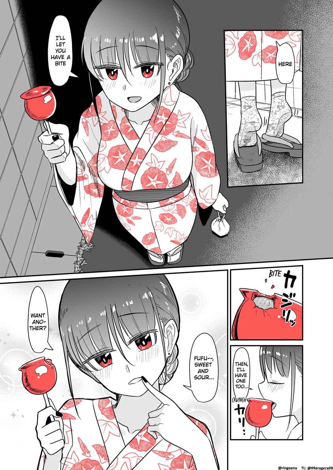 Page 1 Chapter 54 Rikai no Aru Karen-chan