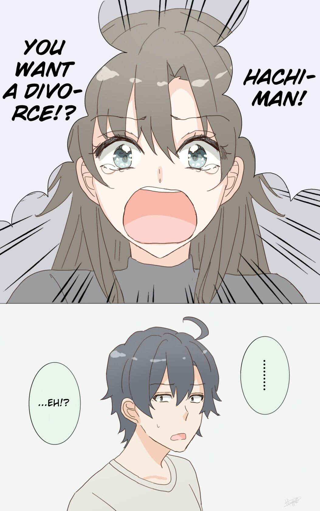 Page 1 Chapter 48 Yahari Ore no Seishun Love Come wa Machigatteiru - Hiratsu Kawaii Shizu Kawaii (Doujinshi)