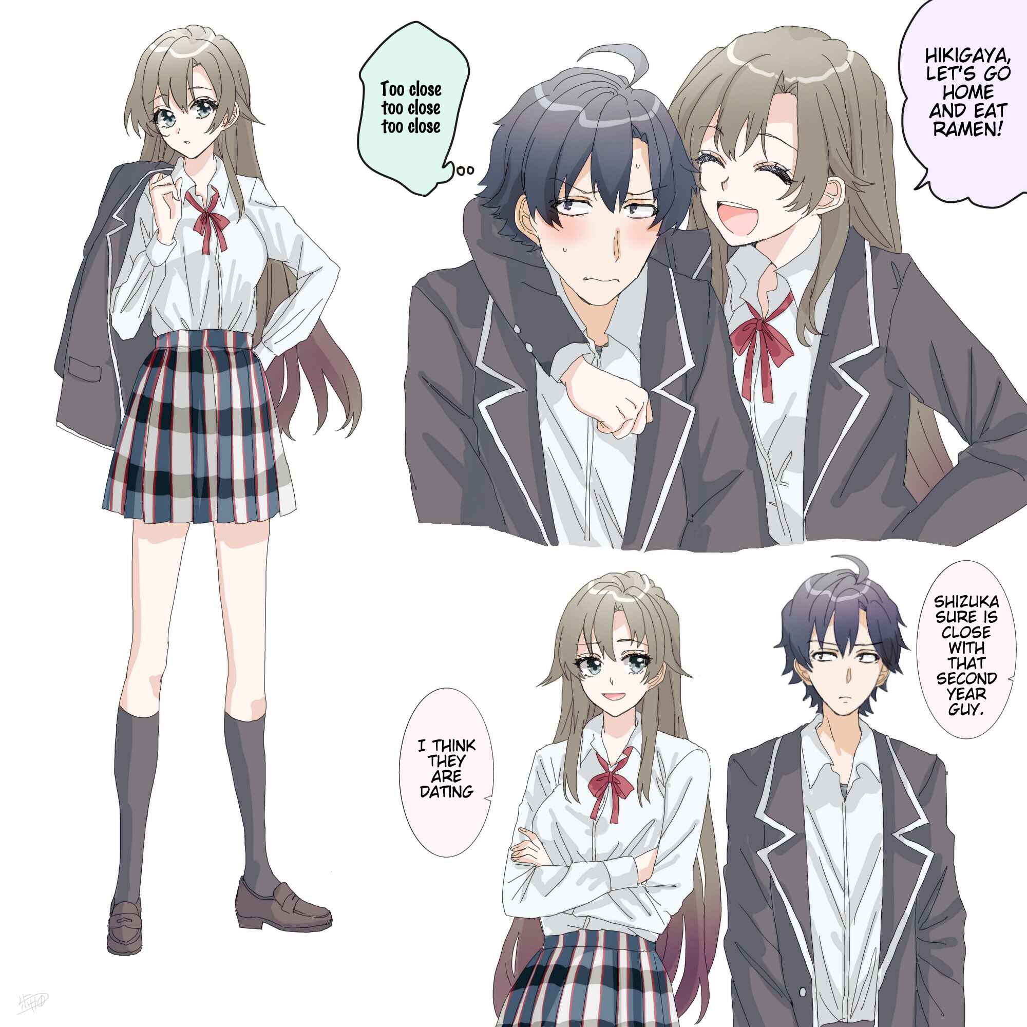 Page 1 Chapter 36 Yahari Ore no Seishun Love Come wa Machigatteiru - Hiratsu Kawaii Shizu Kawaii (Doujinshi)