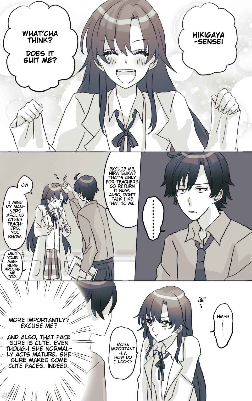 Page 2 Chapter 30 Yahari Ore no Seishun Love Come wa Machigatteiru - Hiratsu Kawaii Shizu Kawaii (Doujinshi)