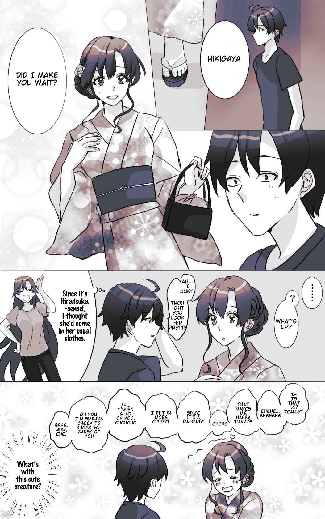 Page 1 Chapter 21 Yahari Ore no Seishun Love Come wa Machigatteiru - Hiratsu Kawaii Shizu Kawaii (Doujinshi)