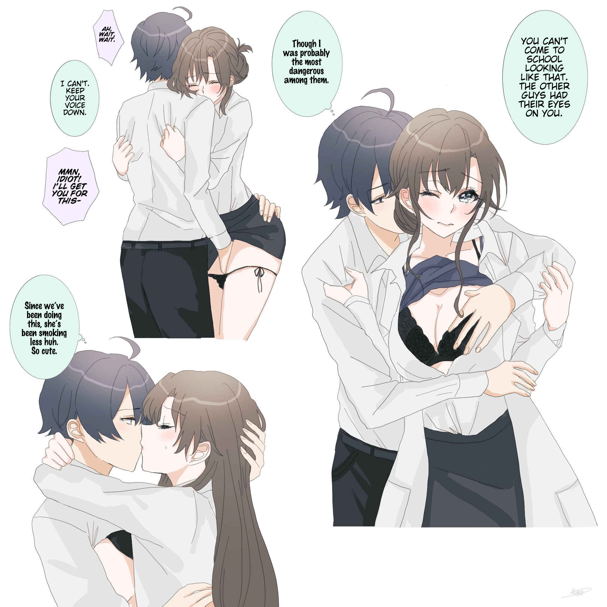 Page 4 Chapter 41 Yahari Ore no Seishun Love Come wa Machigatteiru - Hiratsu Kawaii Shizu Kawaii (Doujinshi)