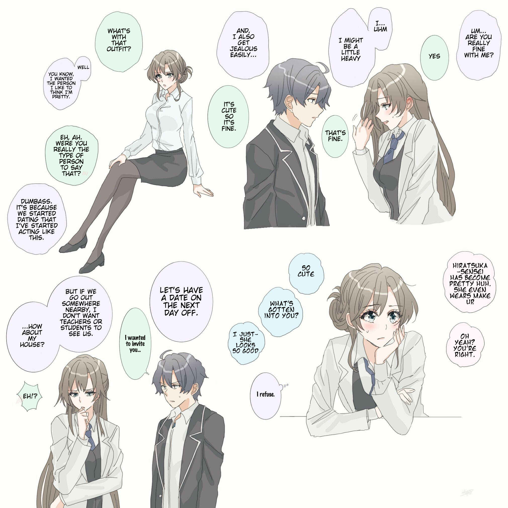 Page 2 Chapter 39 Yahari Ore no Seishun Love Come wa Machigatteiru - Hiratsu Kawaii Shizu Kawaii (Doujinshi)