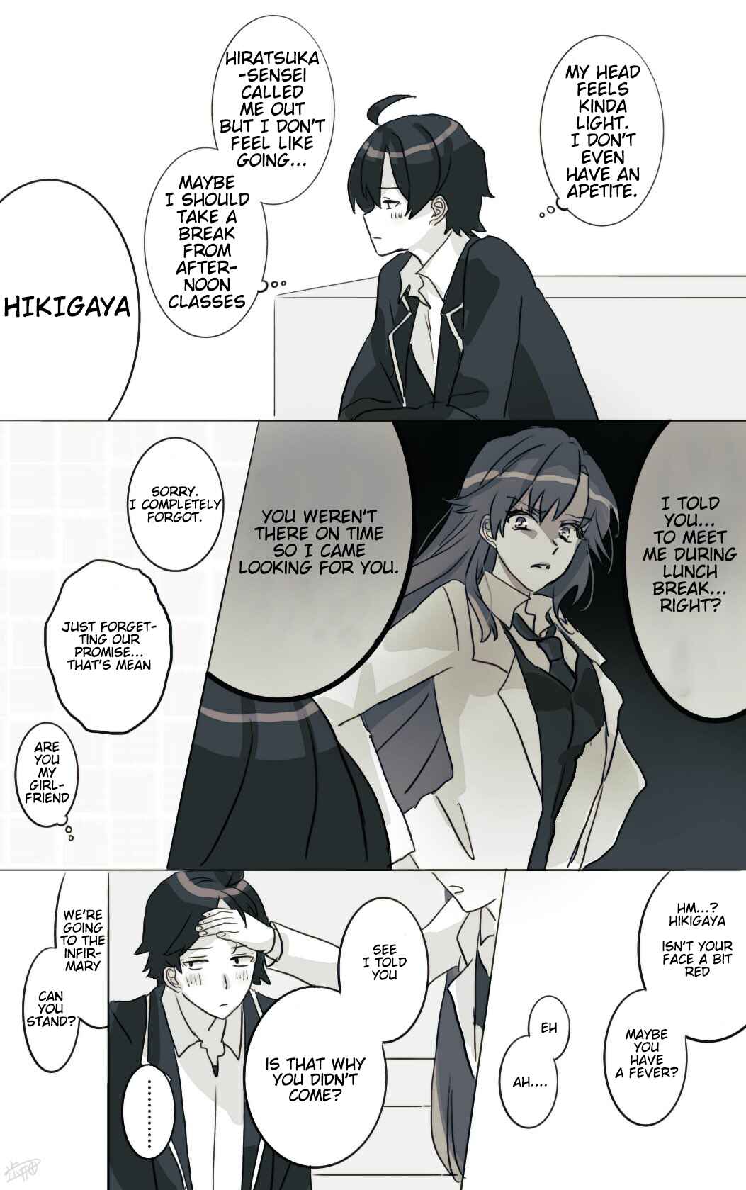 Page 1 Chapter 22 Yahari Ore no Seishun Love Come wa Machigatteiru - Hiratsu Kawaii Shizu Kawaii (Doujinshi)