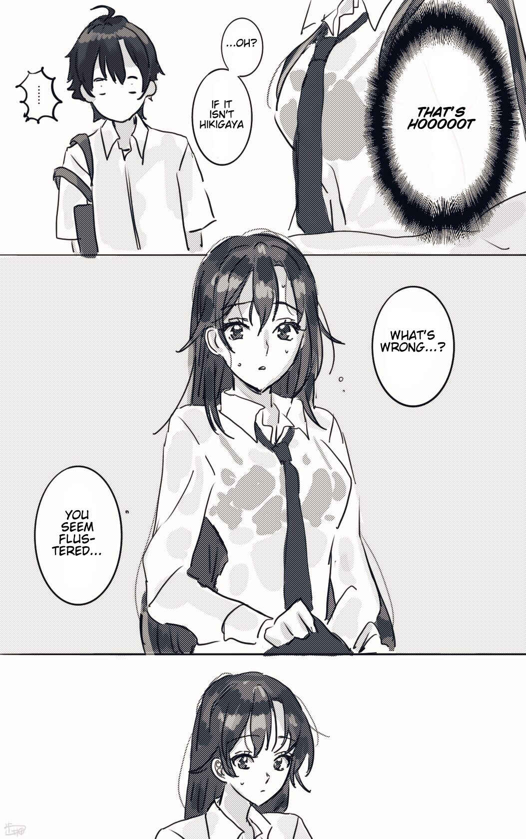 Page 2 Chapter 3 Yahari Ore no Seishun Love Come wa Machigatteiru - Hiratsu Kawaii Shizu Kawaii (Doujinshi)