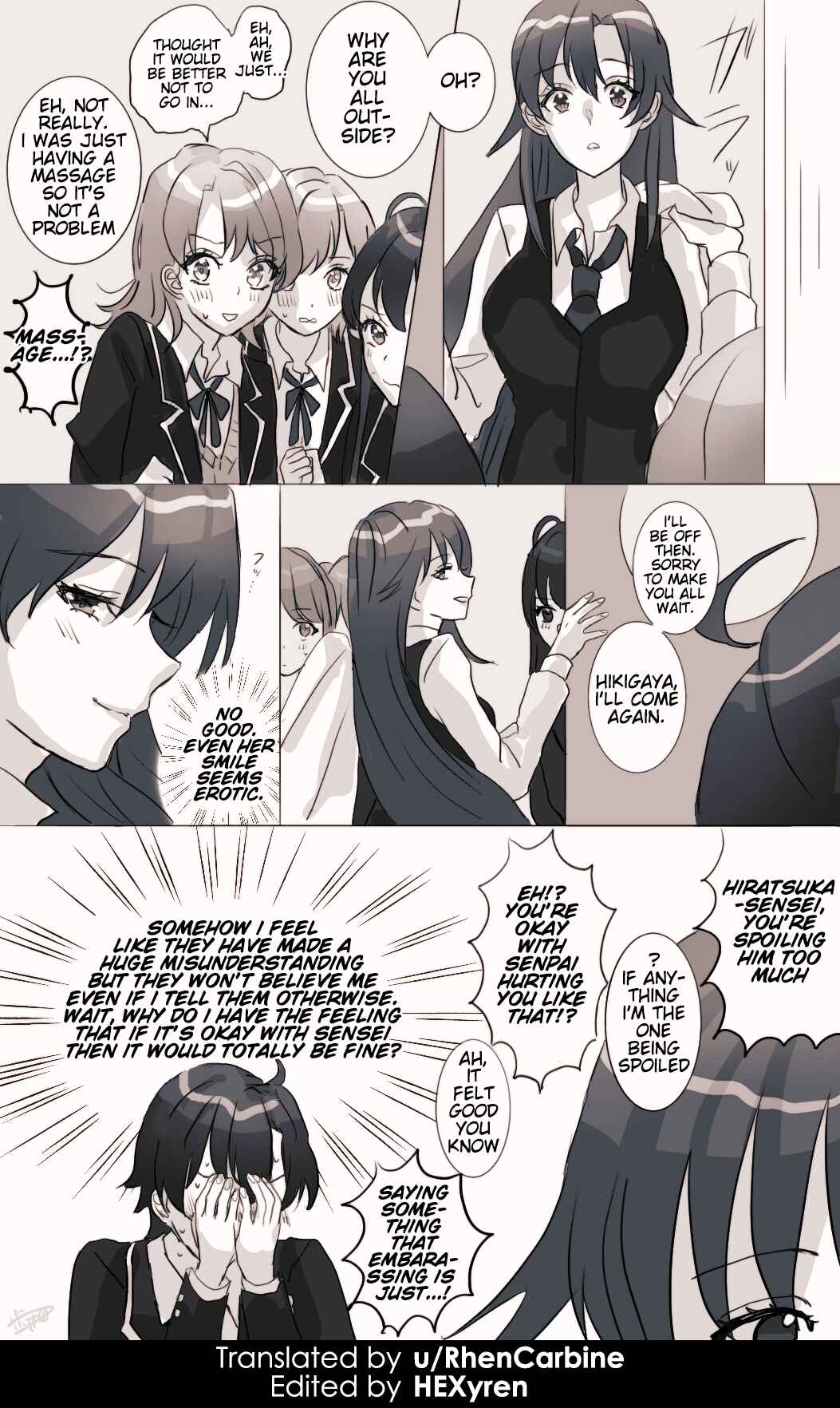 Page 4 Chapter 14 Yahari Ore no Seishun Love Come wa Machigatteiru - Hiratsu Kawaii Shizu Kawaii (Doujinshi)