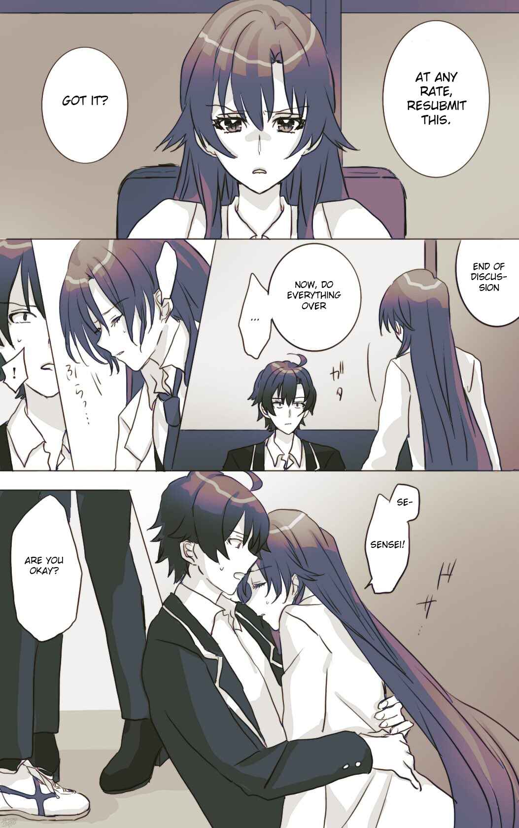 Page 1 Chapter 33 Yahari Ore no Seishun Love Come wa Machigatteiru - Hiratsu Kawaii Shizu Kawaii (Doujinshi)