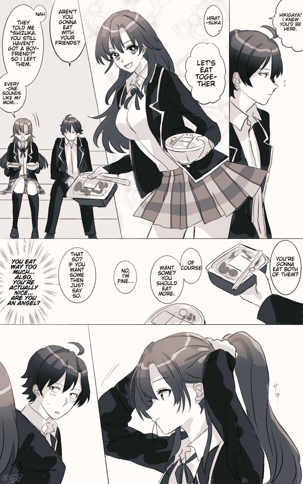 Page 1 Chapter 13 Yahari Ore no Seishun Love Come wa Machigatteiru - Hiratsu Kawaii Shizu Kawaii (Doujinshi)