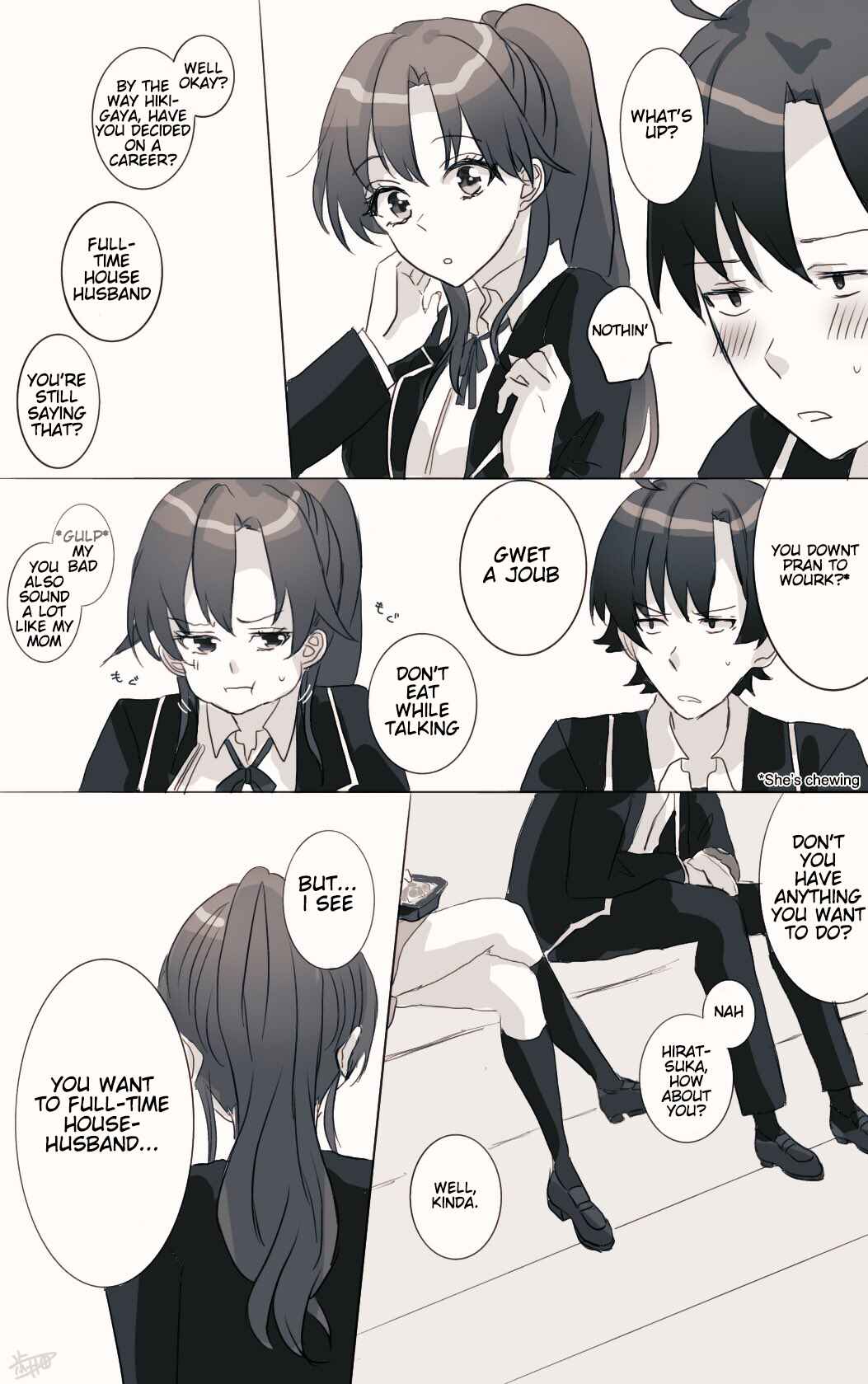 Page 2 Chapter 13 Yahari Ore no Seishun Love Come wa Machigatteiru - Hiratsu Kawaii Shizu Kawaii (Doujinshi)