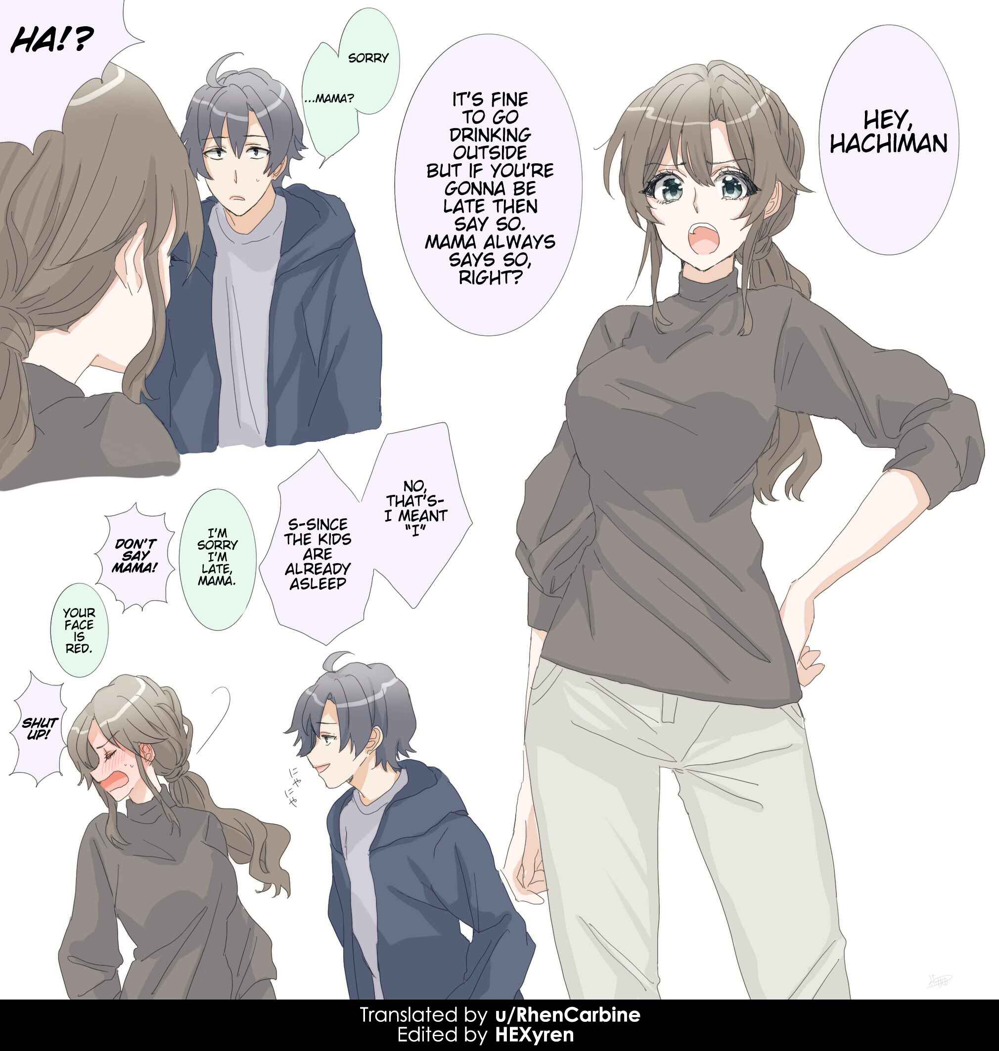 Page 4 Chapter 38 Yahari Ore no Seishun Love Come wa Machigatteiru - Hiratsu Kawaii Shizu Kawaii (Doujinshi)