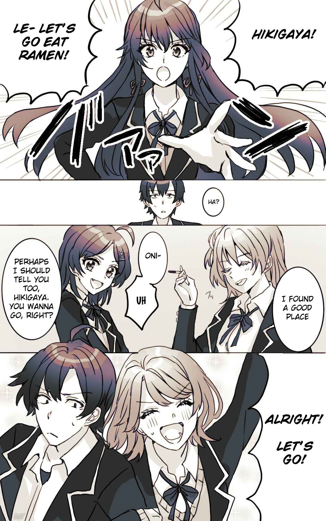 Page 1 Chapter 34 Yahari Ore no Seishun Love Come wa Machigatteiru - Hiratsu Kawaii Shizu Kawaii (Doujinshi)