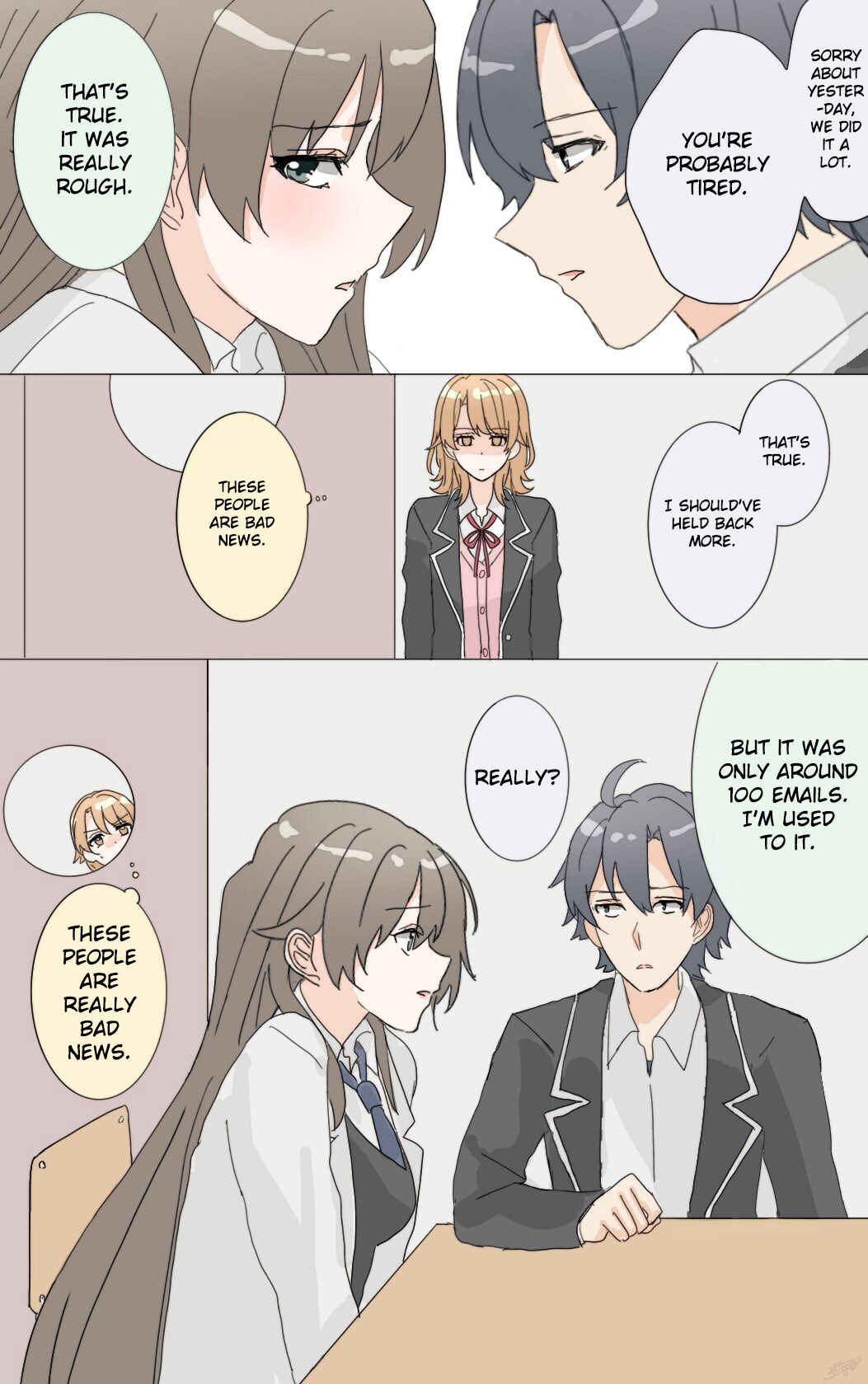 Page 3 Chapter 49 Yahari Ore no Seishun Love Come wa Machigatteiru - Hiratsu Kawaii Shizu Kawaii (Doujinshi)