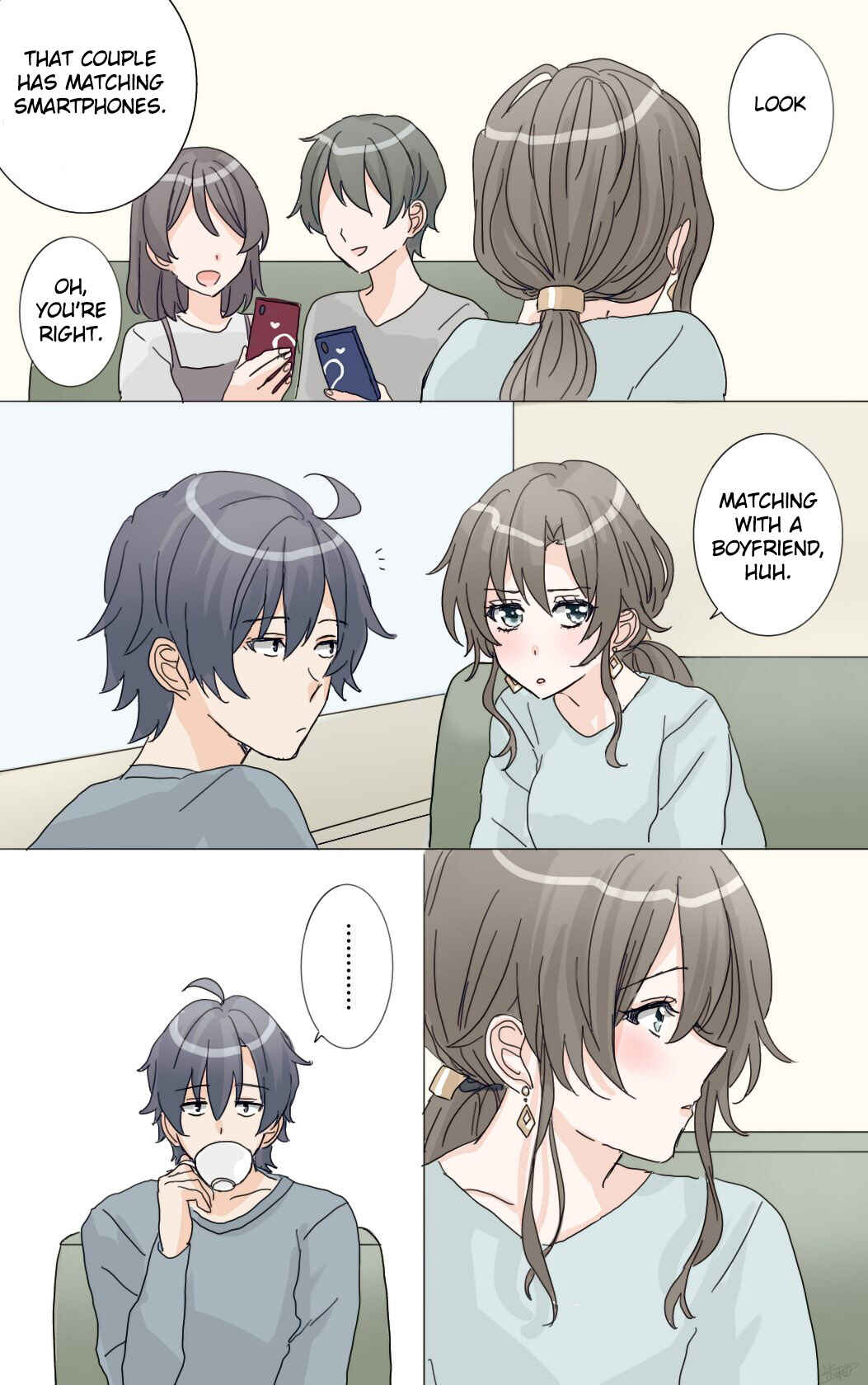 Page 1 Chapter 45 Yahari Ore no Seishun Love Come wa Machigatteiru - Hiratsu Kawaii Shizu Kawaii (Doujinshi)