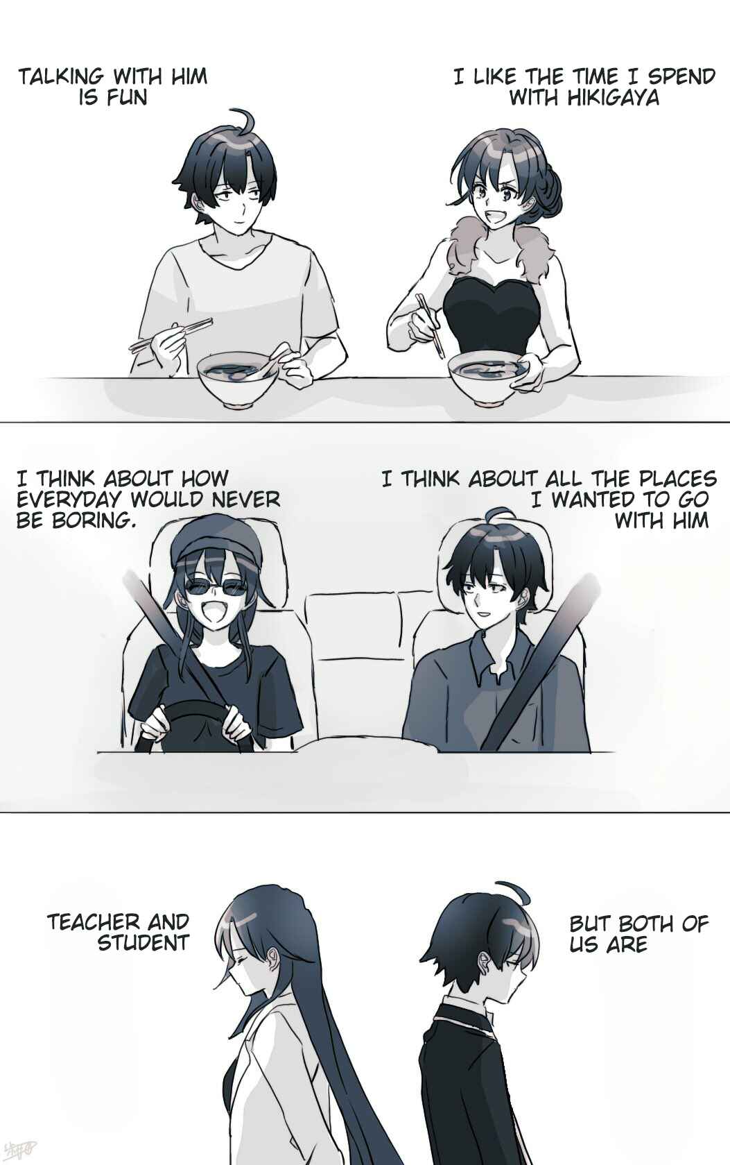 Page 3 Chapter 24 Yahari Ore no Seishun Love Come wa Machigatteiru - Hiratsu Kawaii Shizu Kawaii (Doujinshi)