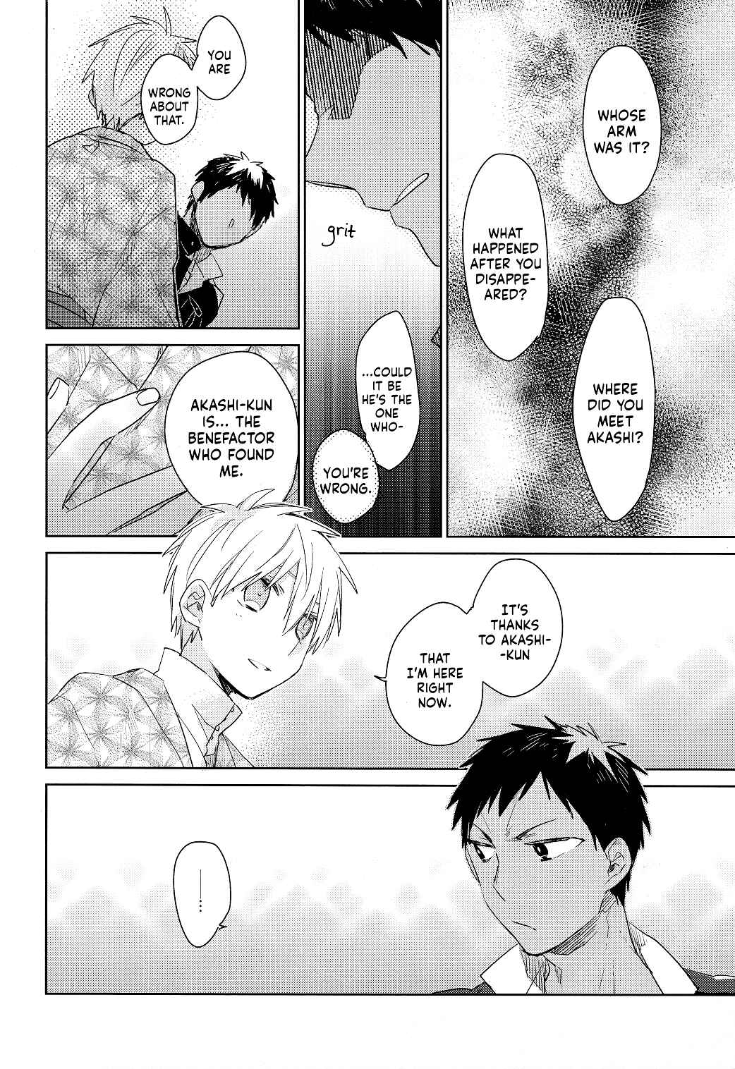 Page 26 Chapter 1 Kuroko no Basket - Akashi Ayakashi Kiseki Kitan (Doujinshi)