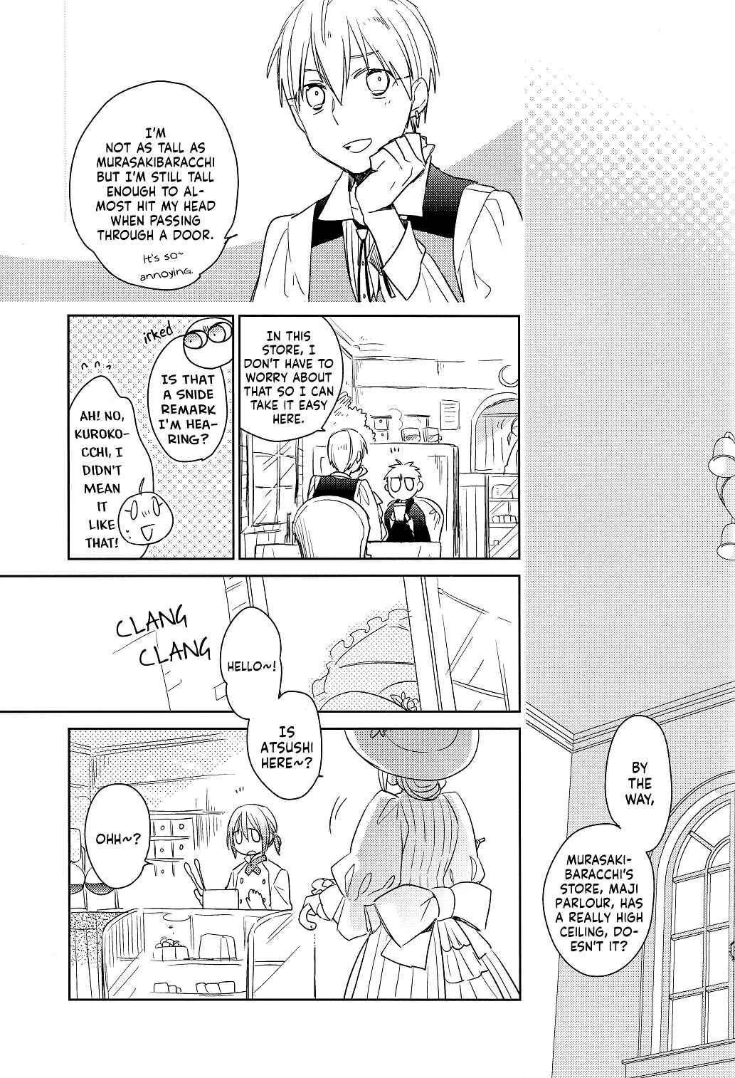 Page 35 Chapter 1 Kuroko no Basket - Akashi Ayakashi Kiseki Kitan (Doujinshi)