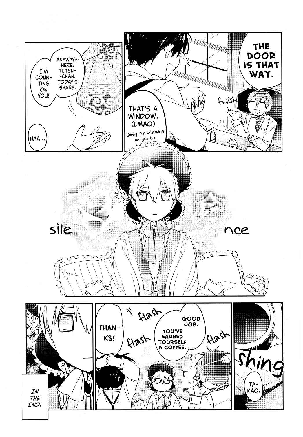 Page 27 Chapter 1 Kuroko no Basket - Akashi Ayakashi Kiseki Kitan (Doujinshi)