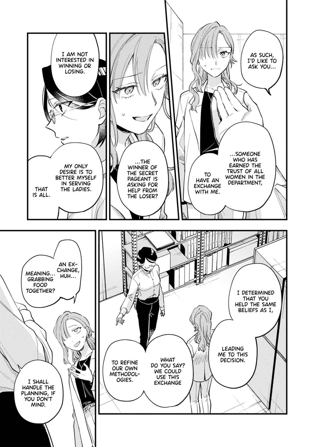 Page 11 Chapter 3 One Night Love Yuri Anthology