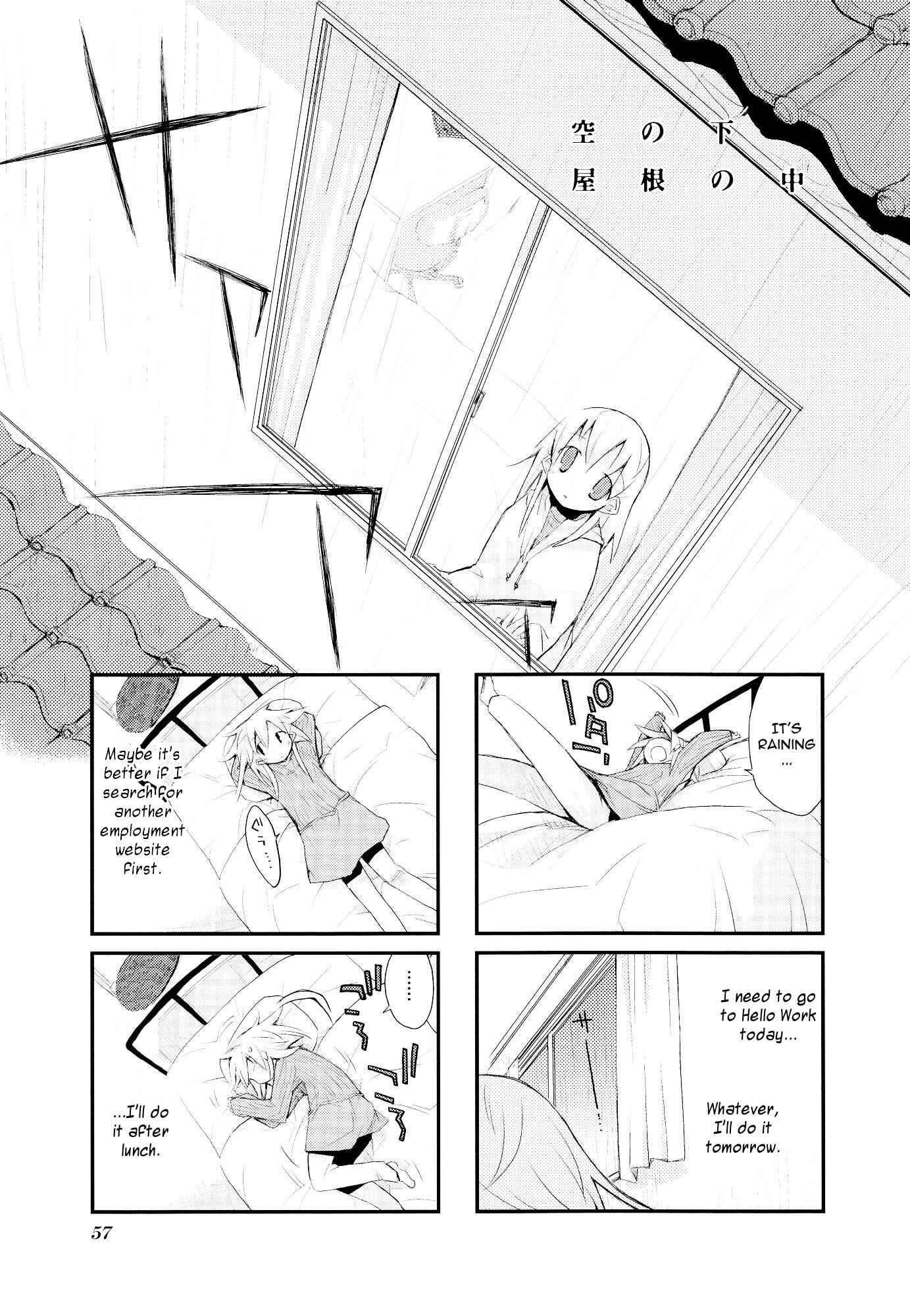 Page 1 Chapter 20 Sora no Shita Yane no Naka