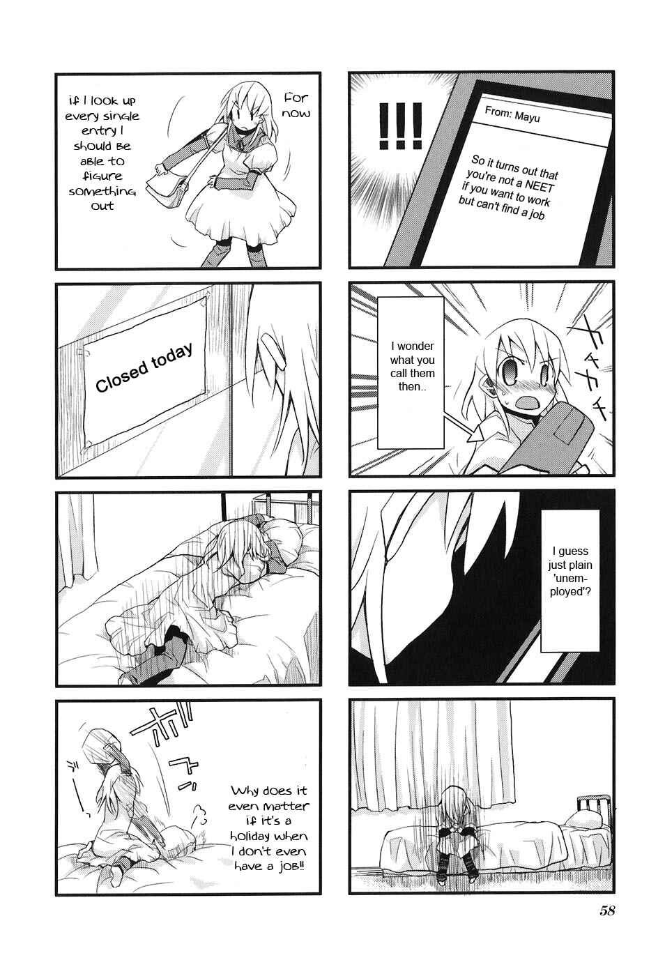 Page 8 Chapter 6 Sora no Shita Yane no Naka