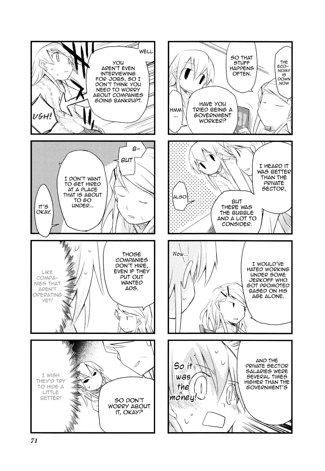 Page 7 Chapter 21 Sora no Shita Yane no Naka