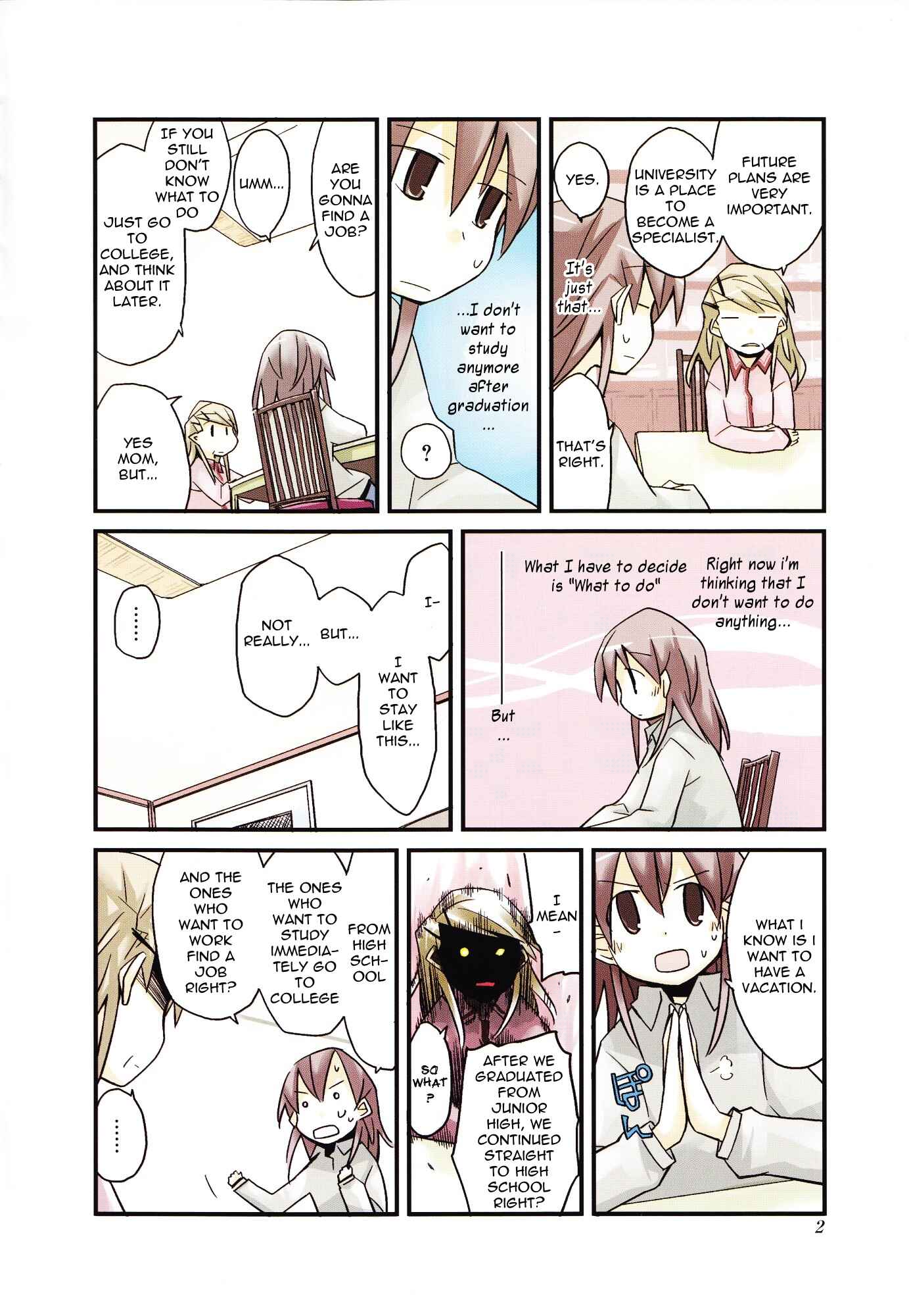 Page 6 Chapter 14 Sora no Shita Yane no Naka