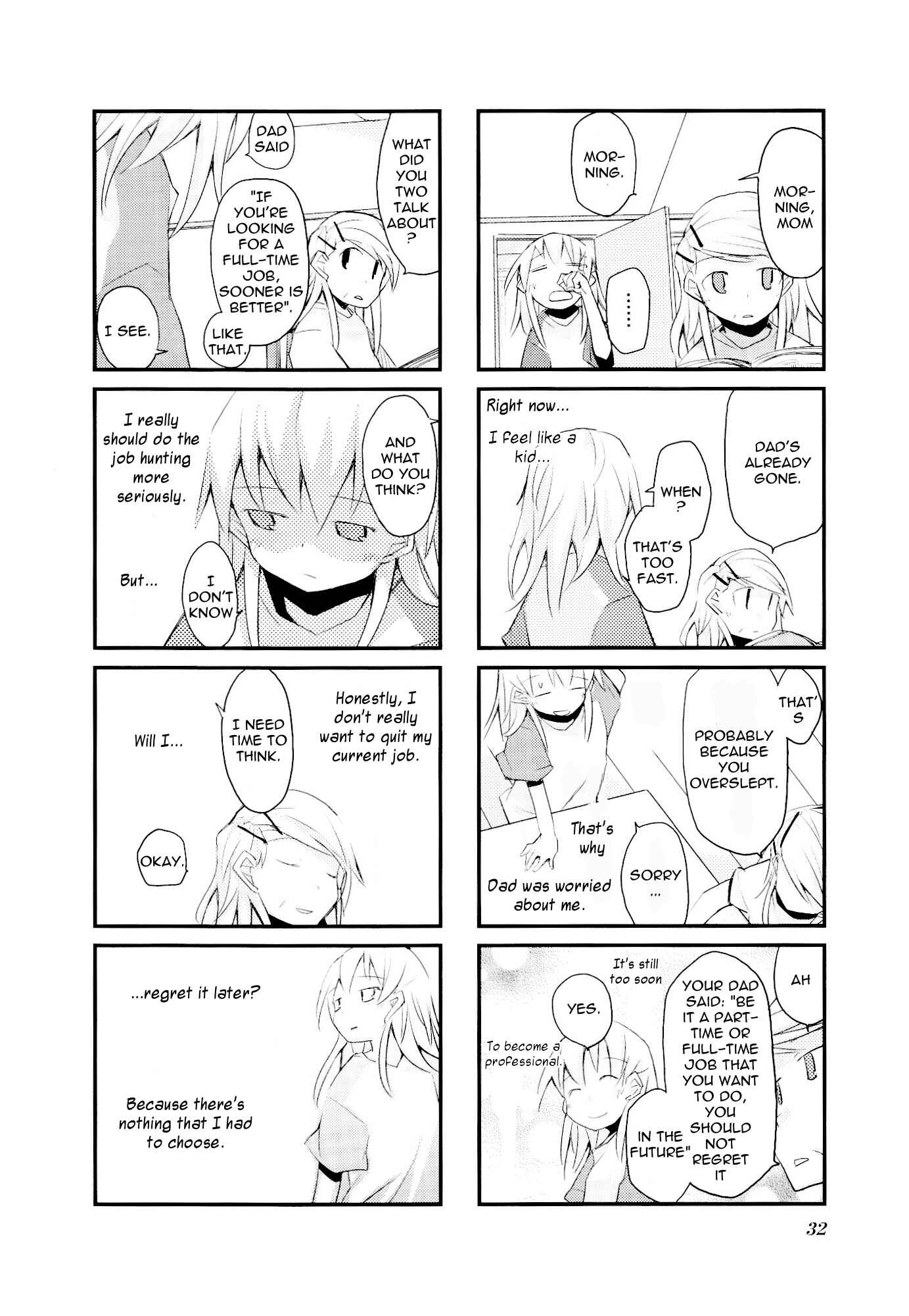 Page 8 Chapter 16 Sora no Shita Yane no Naka