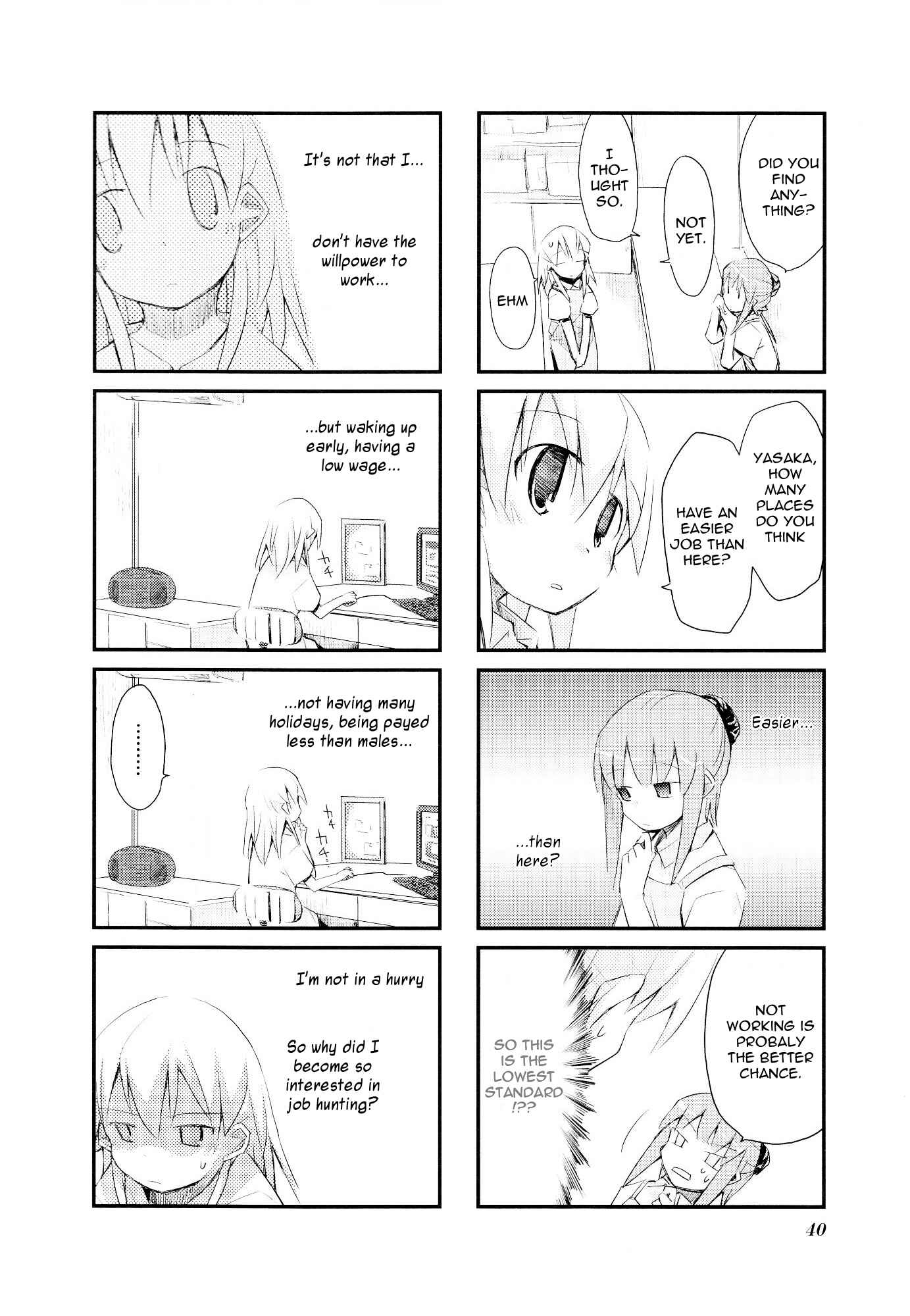 Page 8 Chapter 17 Sora no Shita Yane no Naka