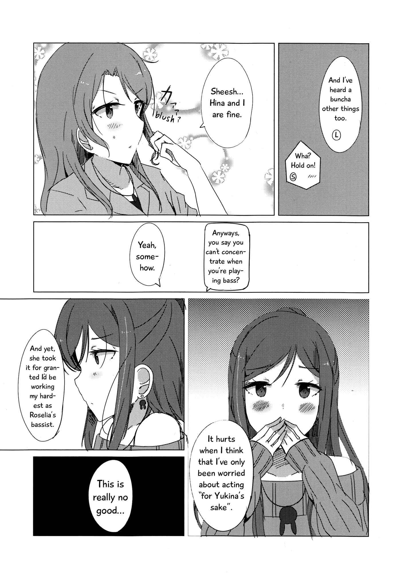 Page 12 Chapter Unknown_77a2 BanG Dream! - I Love You! So- (Doujinshi)
