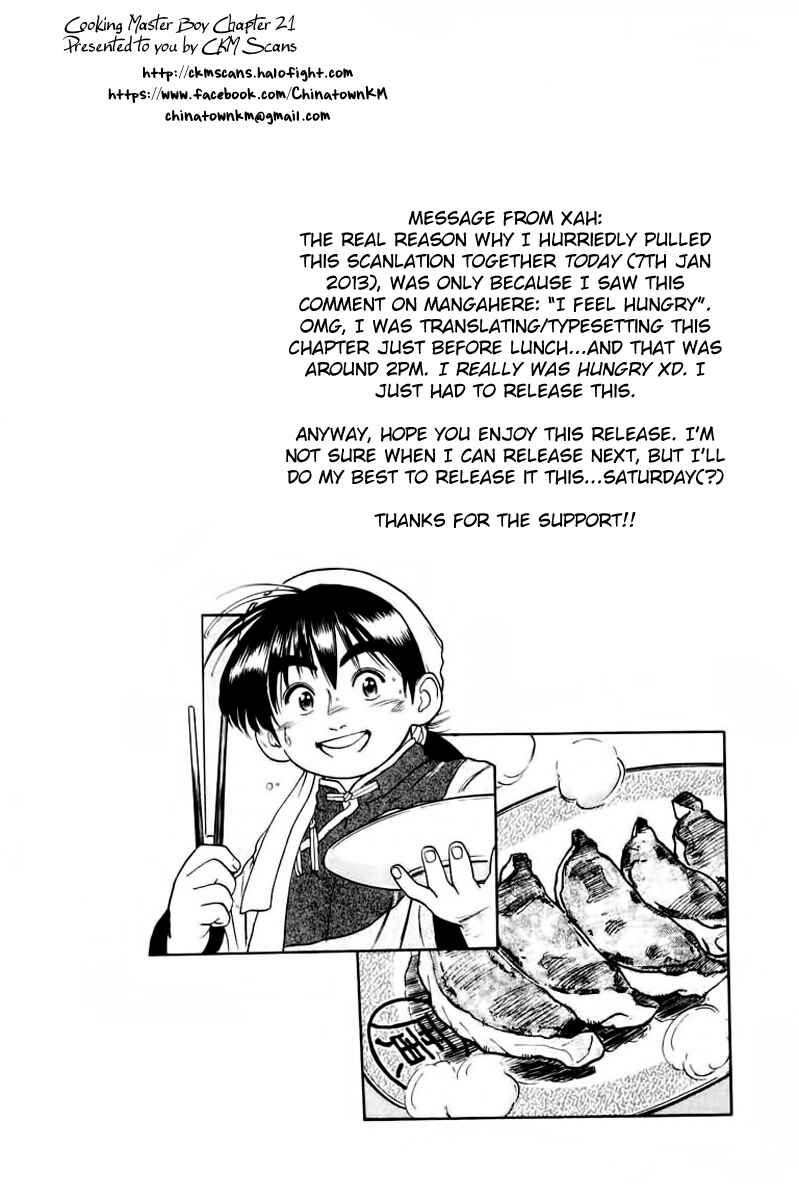 Page 20 Chapter 21 Cooking Master Boy