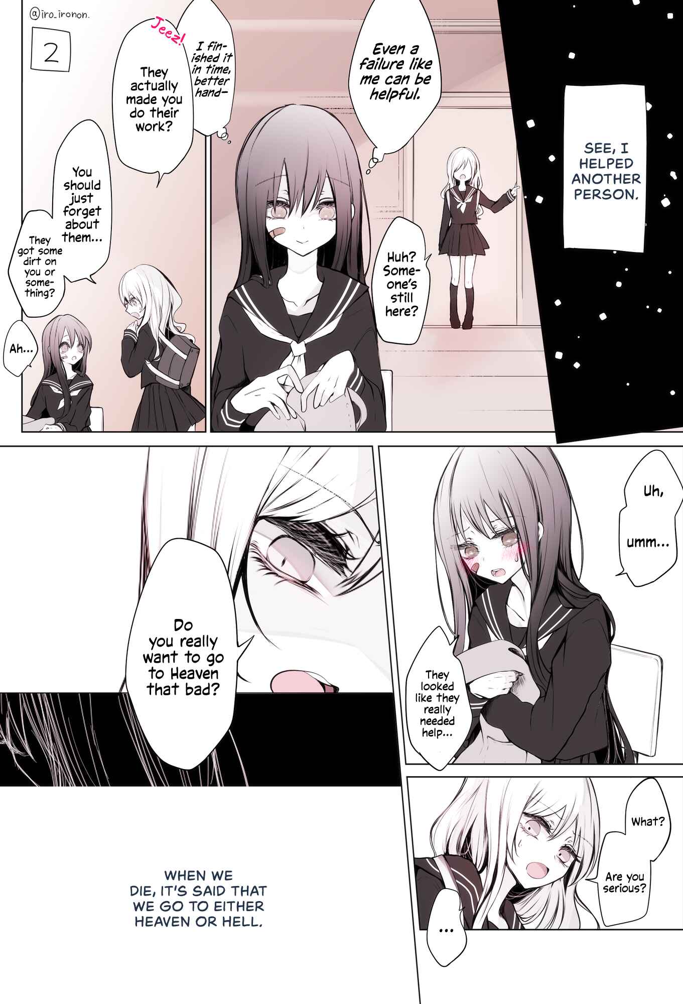Page 2 Chapter Unknown_dcbf The Worthless Girl Who Wanted to Go to Heaven