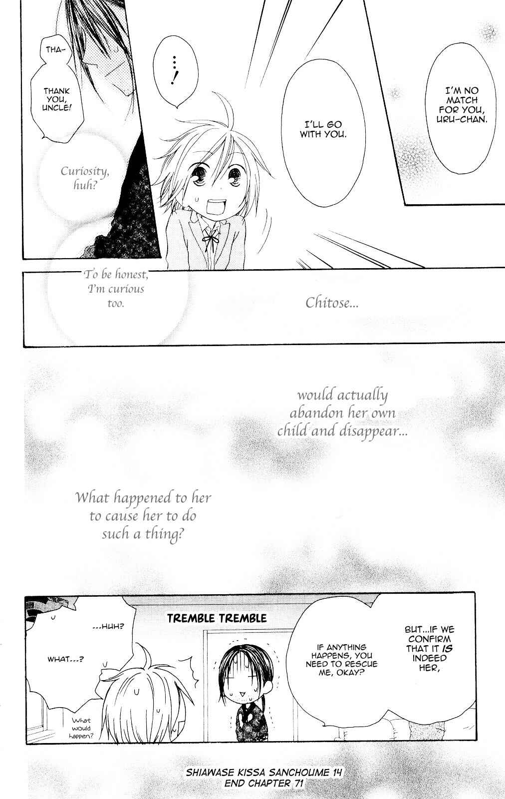 Page 35 Chapter 71 Shiawase Kissa Sanchoume
