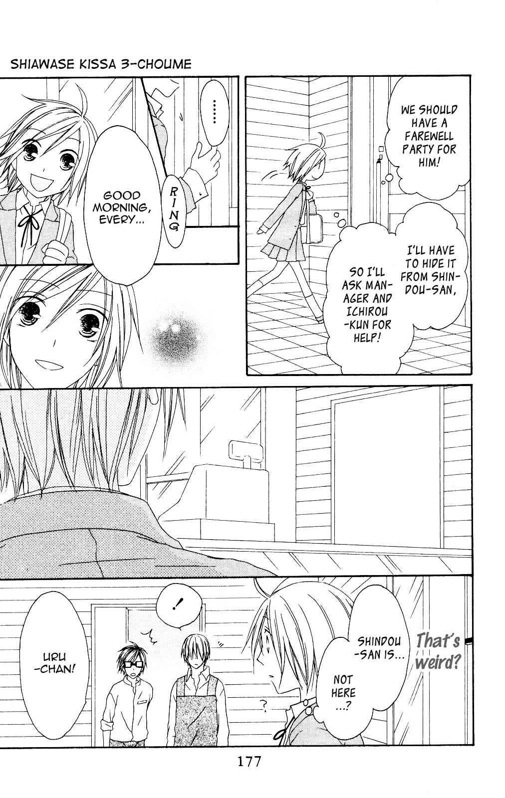 Page 21 Chapter 82 Shiawase Kissa Sanchoume