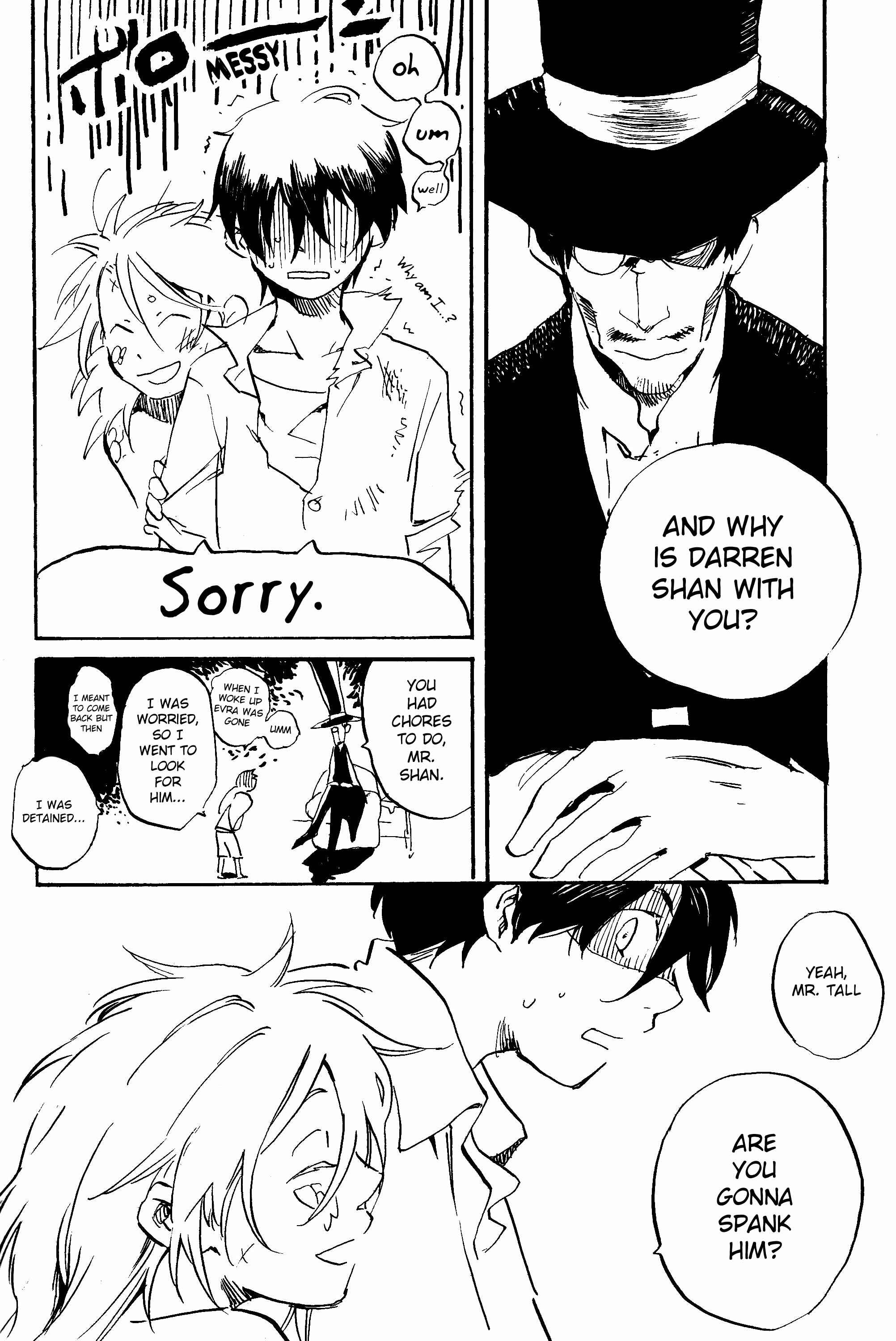 Page 38 Chapter Unknown_3c5a Darren Shan - a little... (Doujinshi)