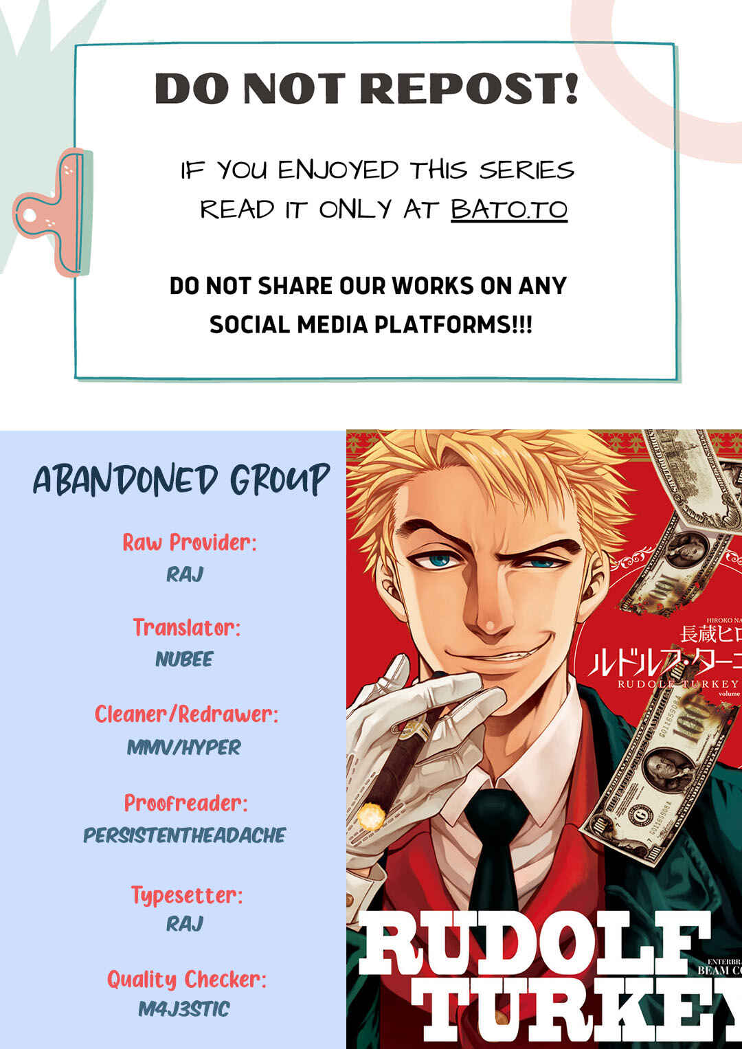 Page 1 Chapter 13 Rudolf Turkey