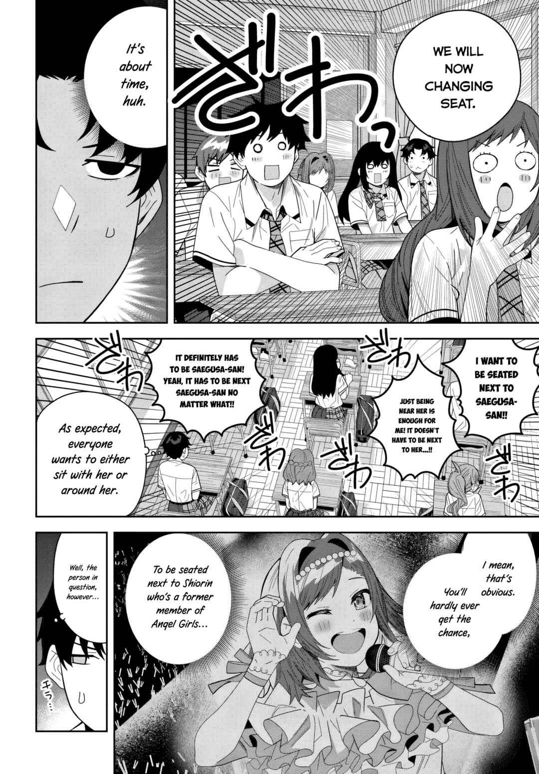 Page 12 Chapter 24 Classmate no Moto Idol ga, Tonikaku Kyodou Fushin Nan desu
